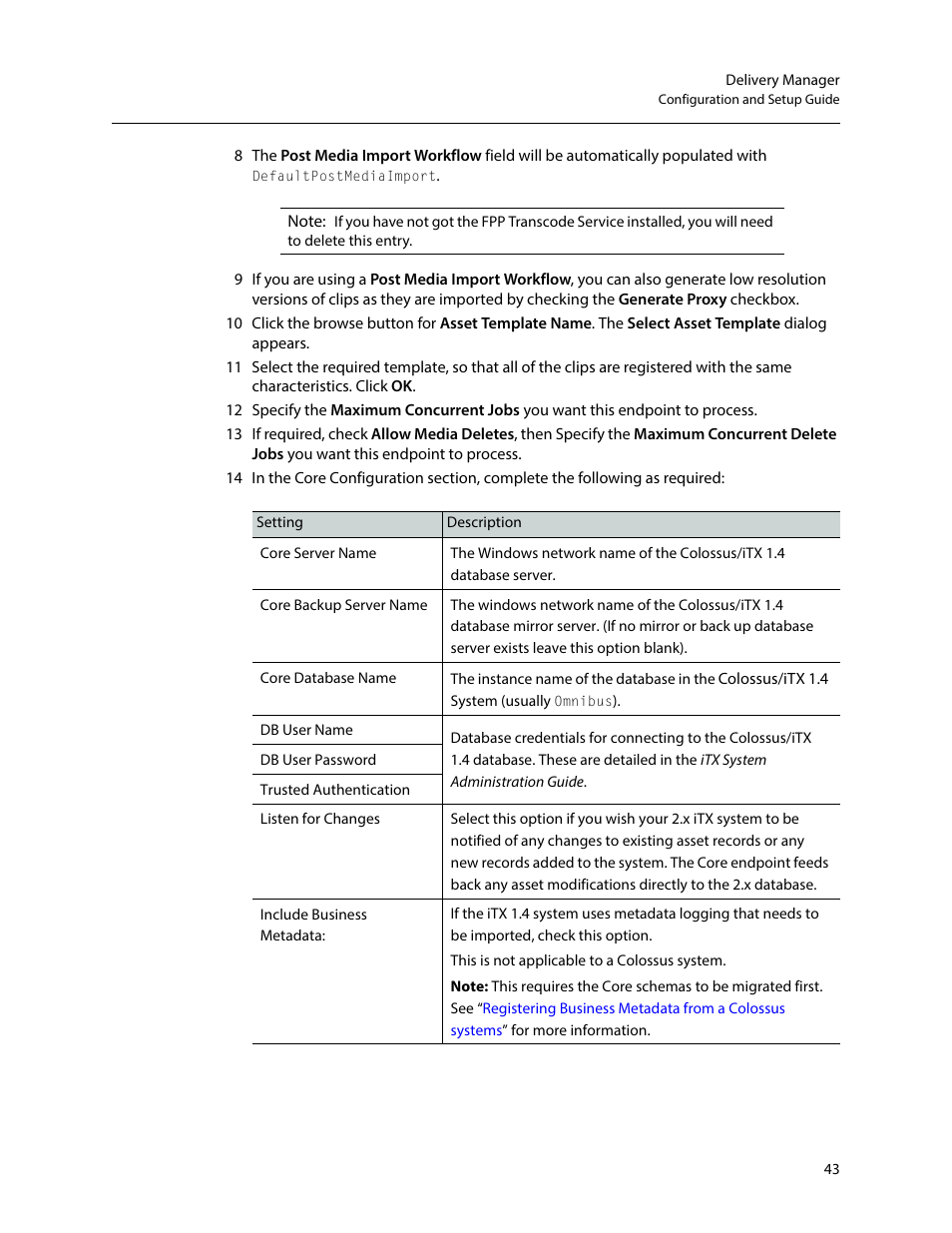 Grass Valley iTX Delivery Manager v.2.6 User Manual | Page 49 / 97