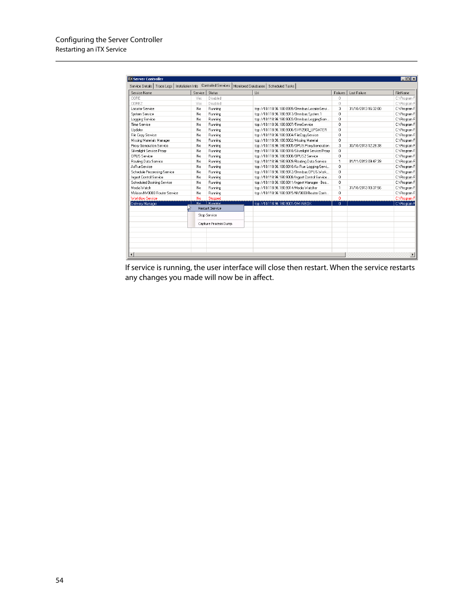 Grass Valley iTX Delivery Manager v.2.6 User Manual | Page 60 / 97
