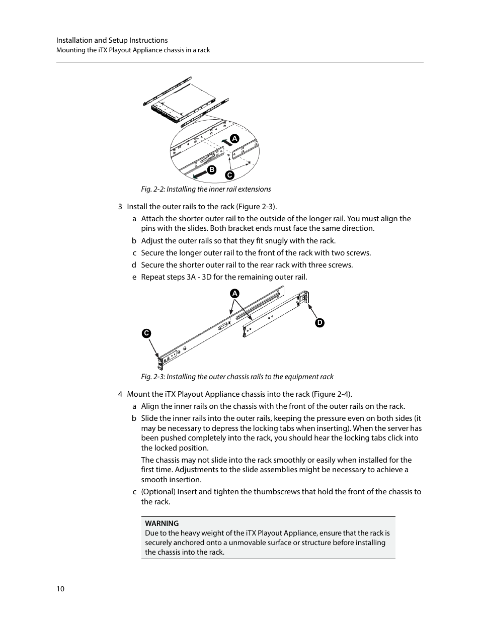 Grass Valley iTX Playout Appliance v.2.3 User Manual | Page 22 / 35