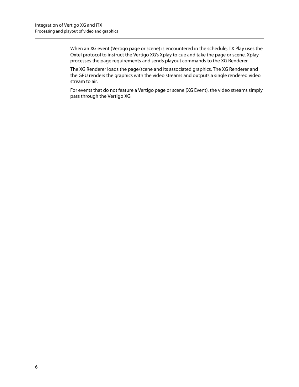 Grass Valley Vertigo XG Integration v.2.6 User Manual | Page 10 / 35