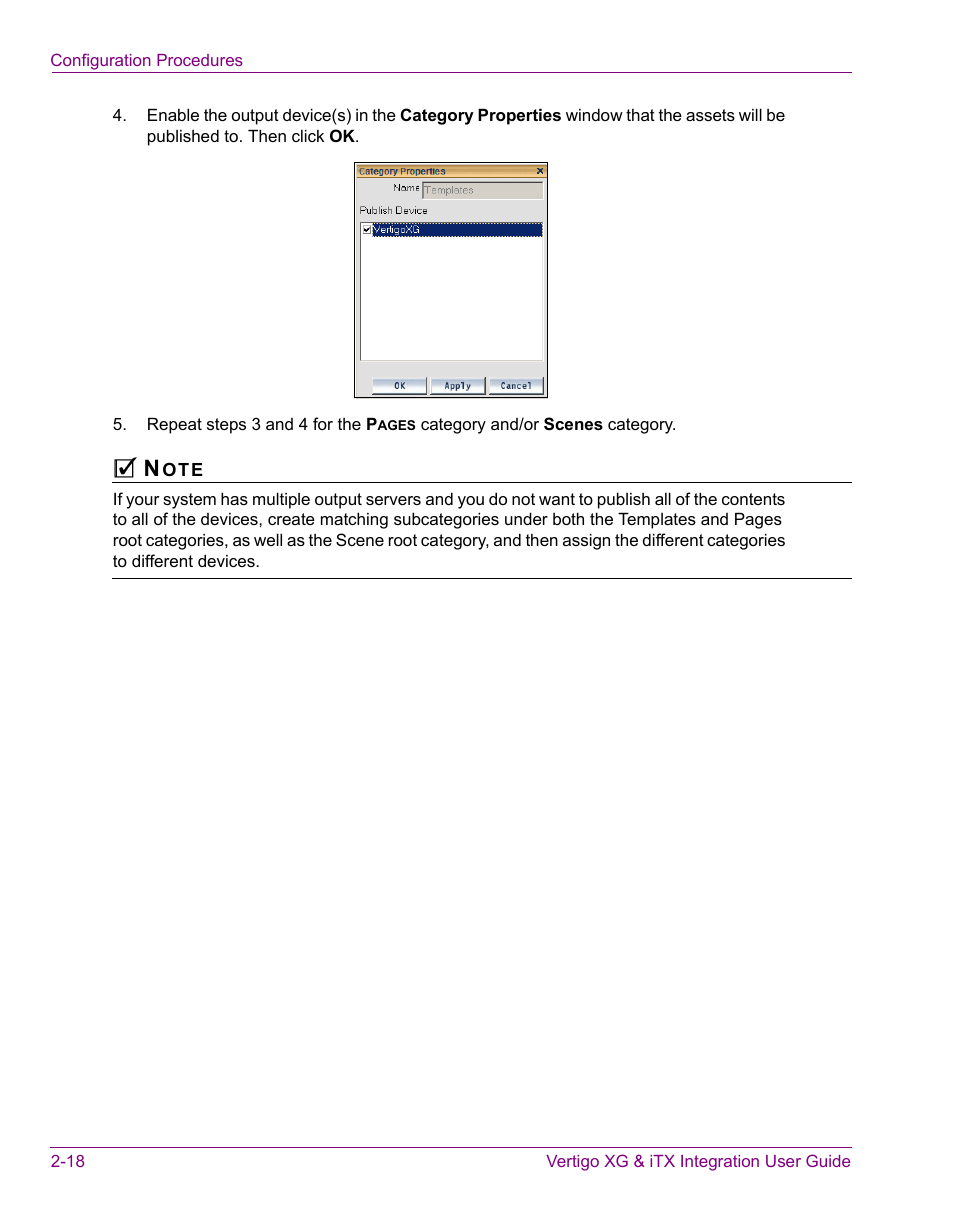Grass Valley Vertigo XG Integration v.2.3 User Manual | Page 28 / 50
