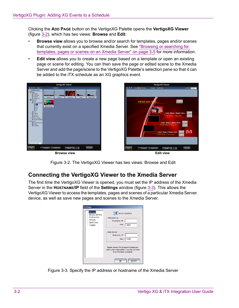 Grass Valley Vertigo XG Integration v.2.3 User Manual | Page 32 / 50