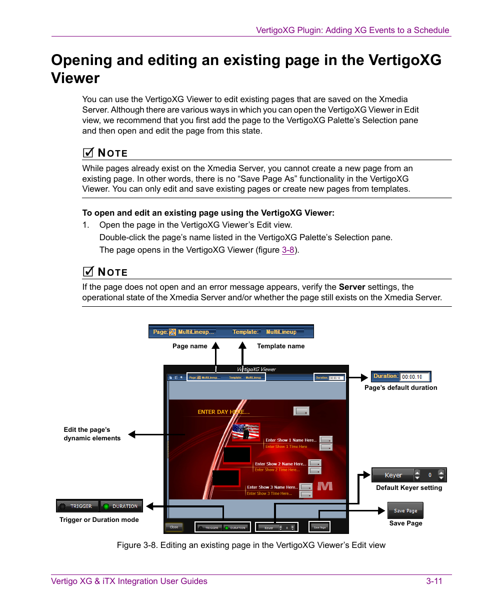 Grass Valley Vertigo XG Integration v.2.3 User Manual | Page 41 / 50