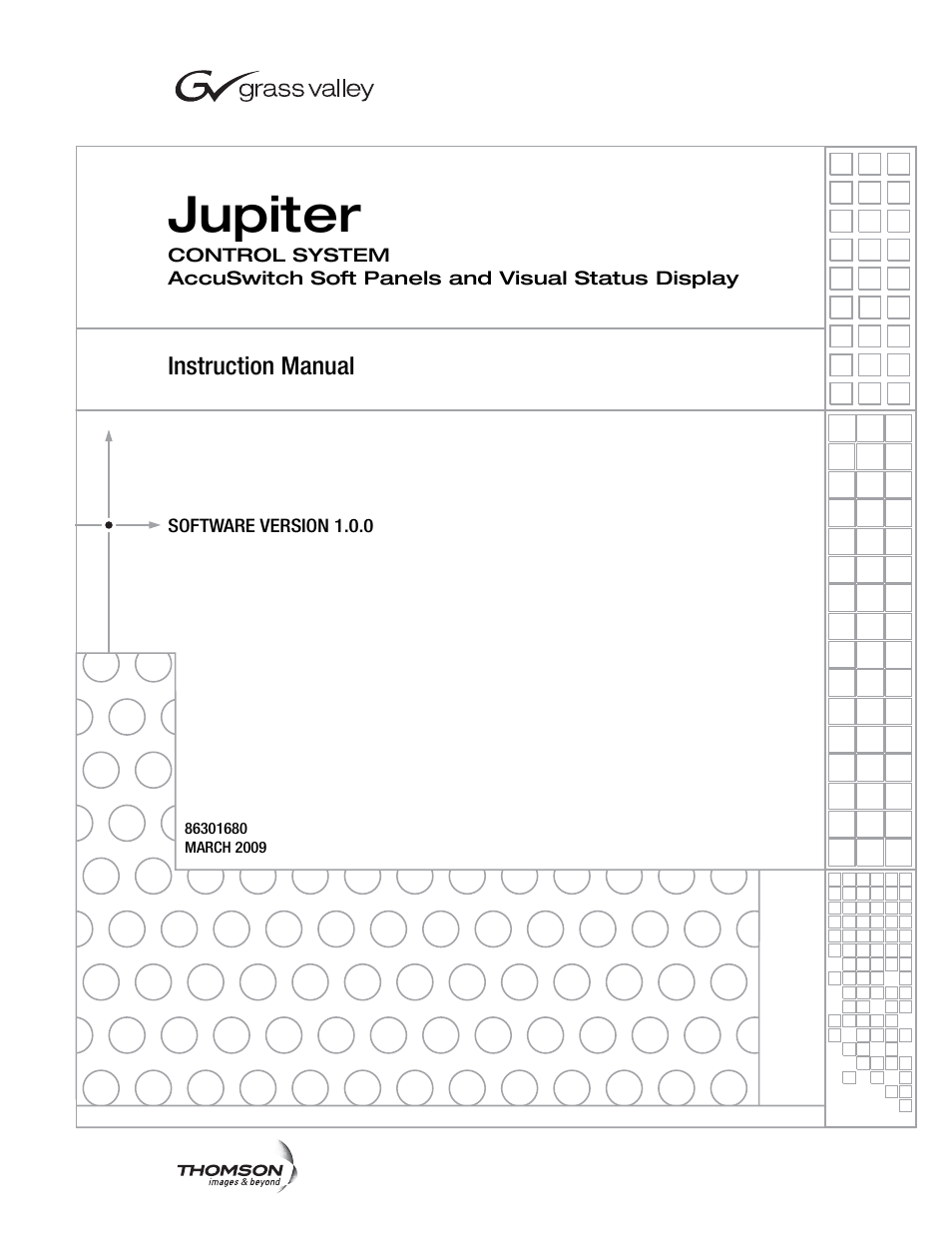 Jupiter | Grass Valley Jupiter v.1.0.0 User Manual | Page 3 / 86