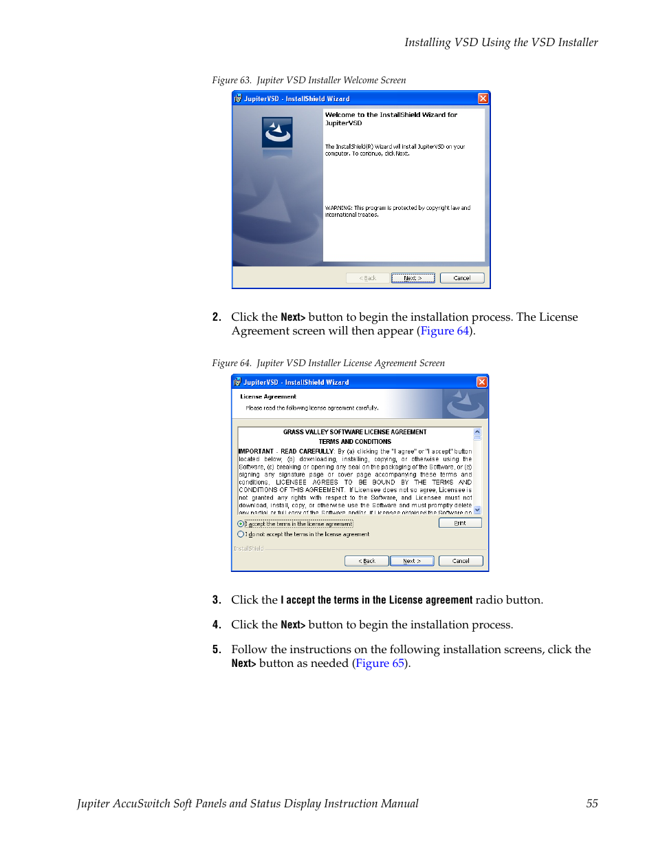 Grass Valley Jupiter v.1.0.0 User Manual | Page 63 / 86