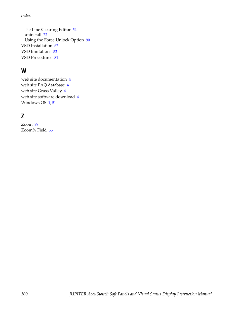 Grass Valley Jupiter v.1.1.0 User Manual | Page 110 / 110