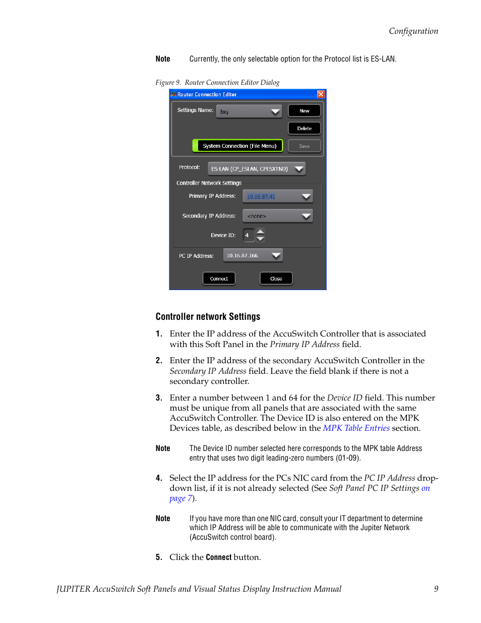 Grass Valley Jupiter v.1.1.0 User Manual | Page 17 / 110