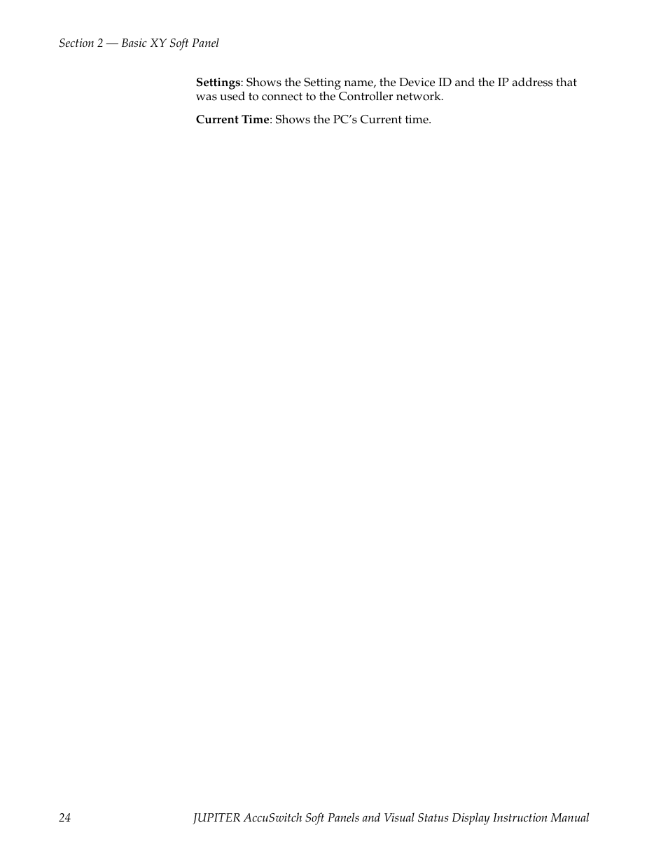 Grass Valley Jupiter v.1.1.0 User Manual | Page 32 / 110