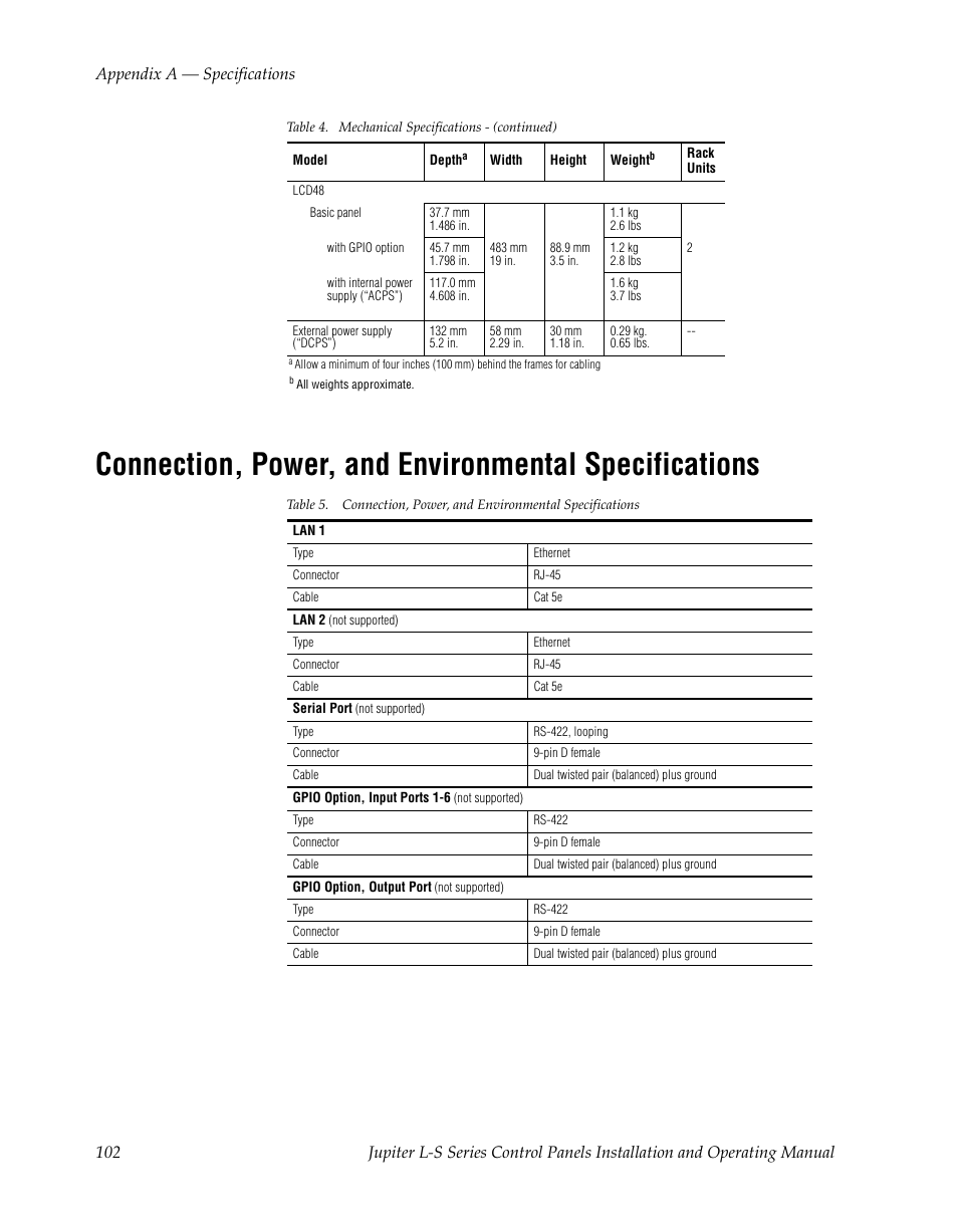 Grass Valley Jupiter v.1.0 User Manual | Page 102 / 124