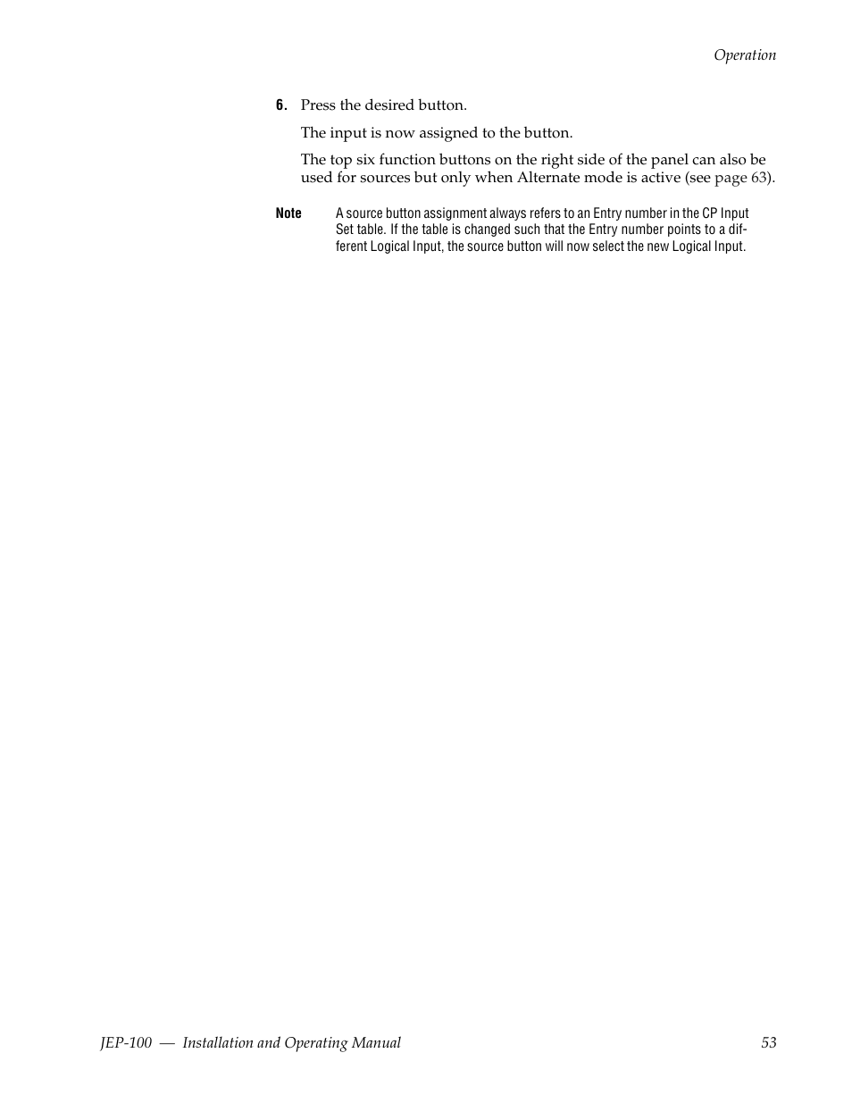 Grass Valley JEP-100 v.1.2.0 User Manual | Page 55 / 80