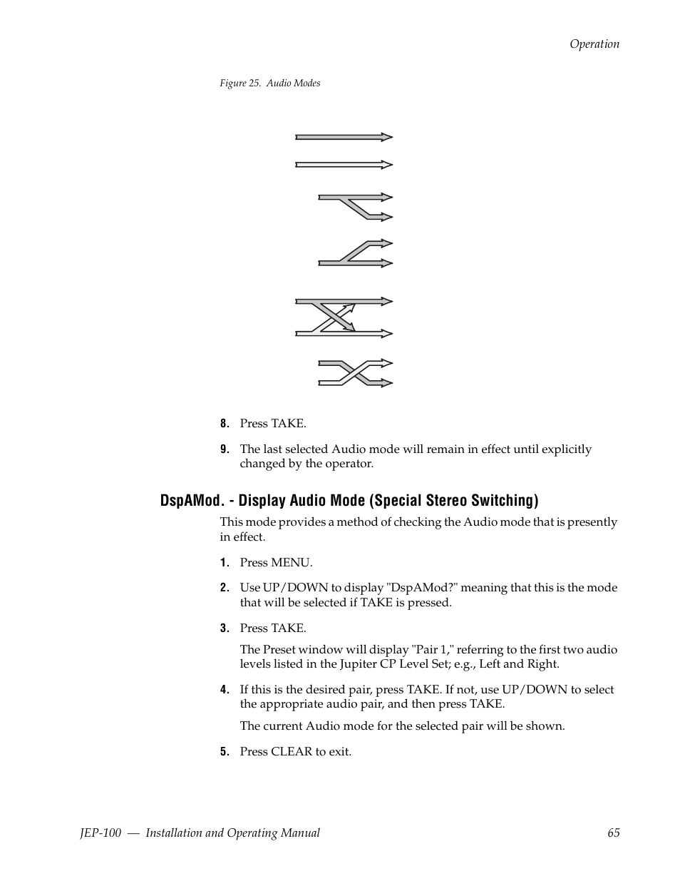 Grass Valley JEP-100 v.1.2.0 User Manual | Page 67 / 80