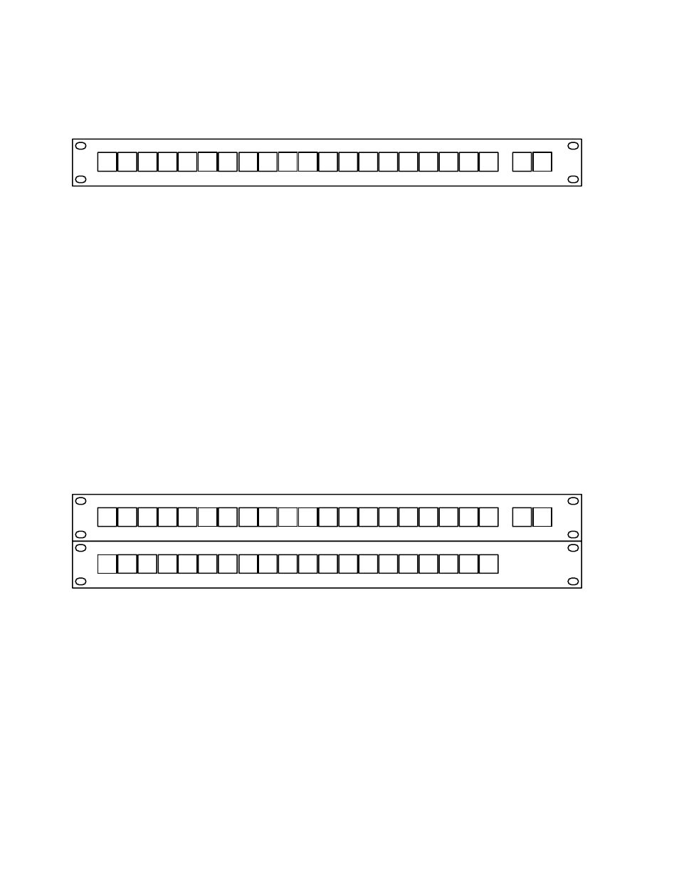 Cp 3020 push button control panel, Cp 3021 push button expansion panel | Grass Valley VM 3000 System Controllers v.7.4 User Manual | Page 128 / 787