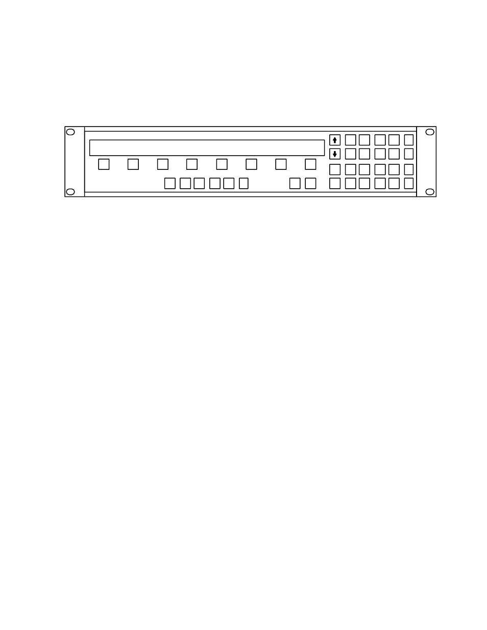 Cp 3800 eight character control panel, Figure 2−68 | Grass Valley VM 3000 System Controllers v.7.4 User Manual | Page 129 / 787