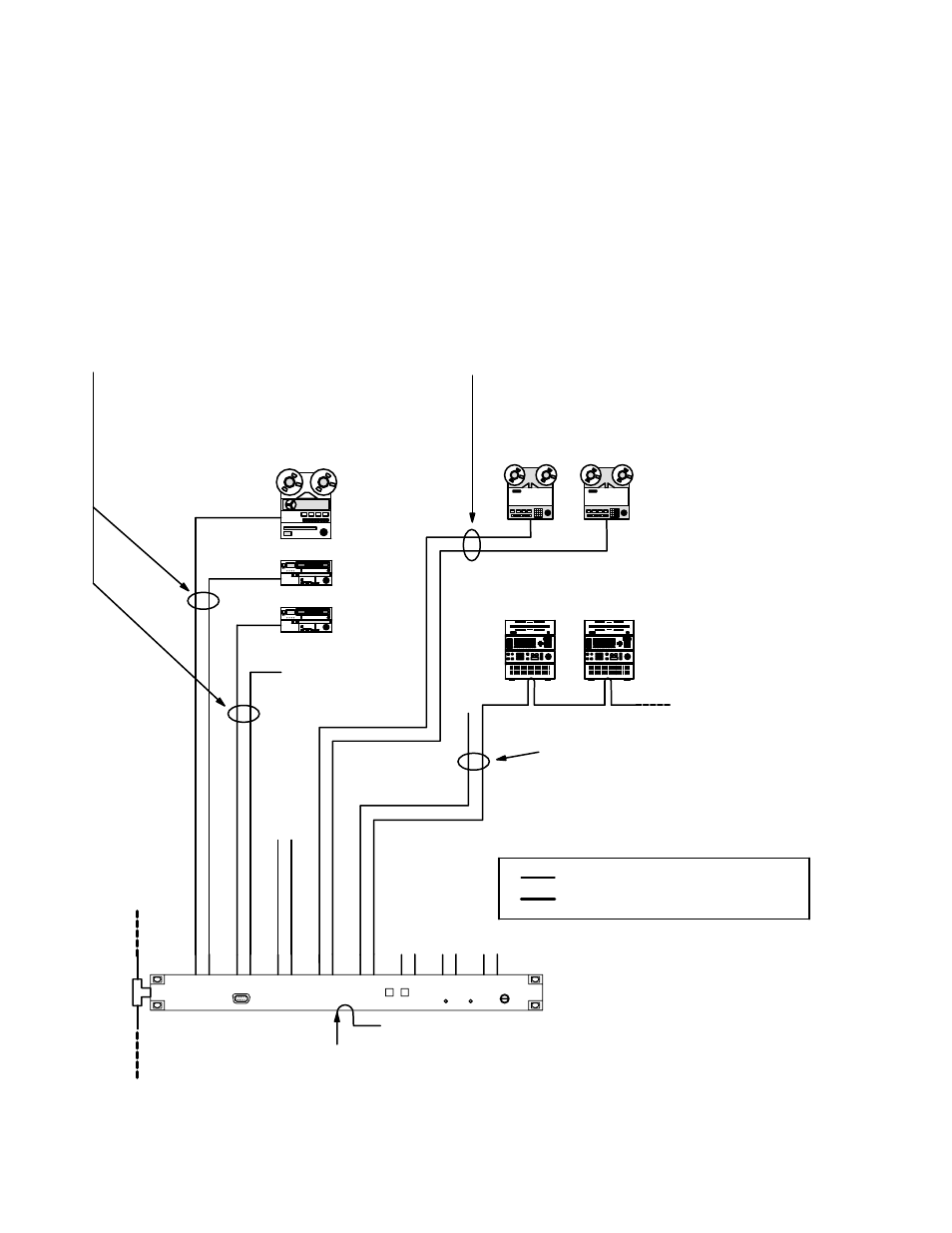 Connection to serial and esbus vtrs, See figure 2−106 | Grass Valley VM 3000 System Controllers v.7.4 User Manual | Page 162 / 787