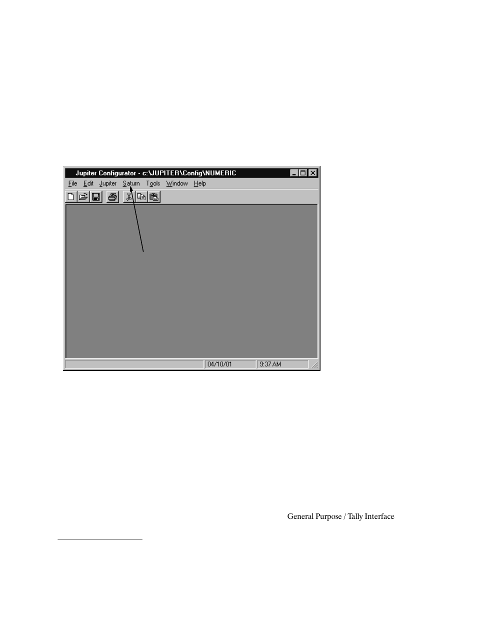 Connection to saturn master control switcher | Grass Valley VM 3000 System Controllers v.7.4 User Manual | Page 183 / 787