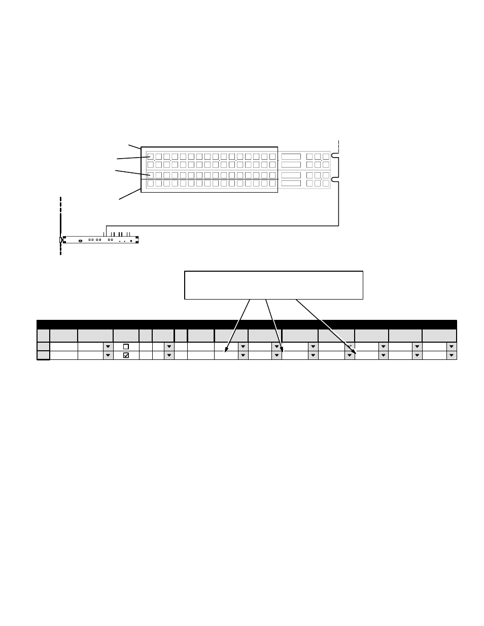 X−y application (with balanced split panel), 48 x 16 control station, Figure 5−110 | Grass Valley VM 3000 System Controllers v.7.4 User Manual | Page 343 / 787