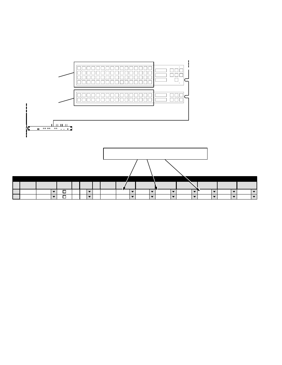 X−y application (no split panel), 64 x 32 control station, Figure 5−112 | Grass Valley VM 3000 System Controllers v.7.4 User Manual | Page 344 / 787