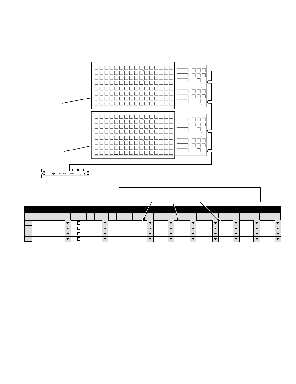 X−y application (no split panel), 128 x 128 control station, Figure 5−114 | Grass Valley VM 3000 System Controllers v.7.4 User Manual | Page 345 / 787