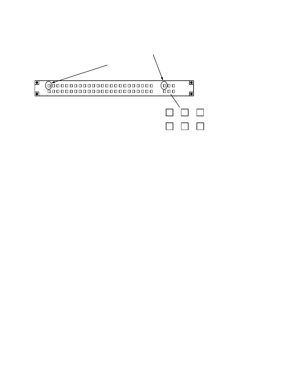 Cp 330/6 48 x 6 six bus control panel | Grass Valley VM 3000 System Controllers v.7.4 User Manual | Page 425 / 787