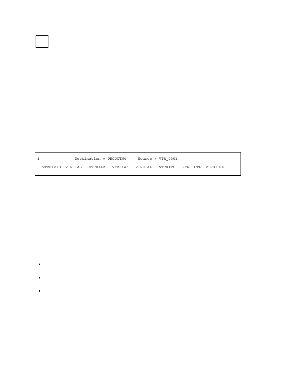 Single destination mode (“single−bus control”) | Grass Valley VM 3000 System Controllers v.7.4 User Manual | Page 457 / 787