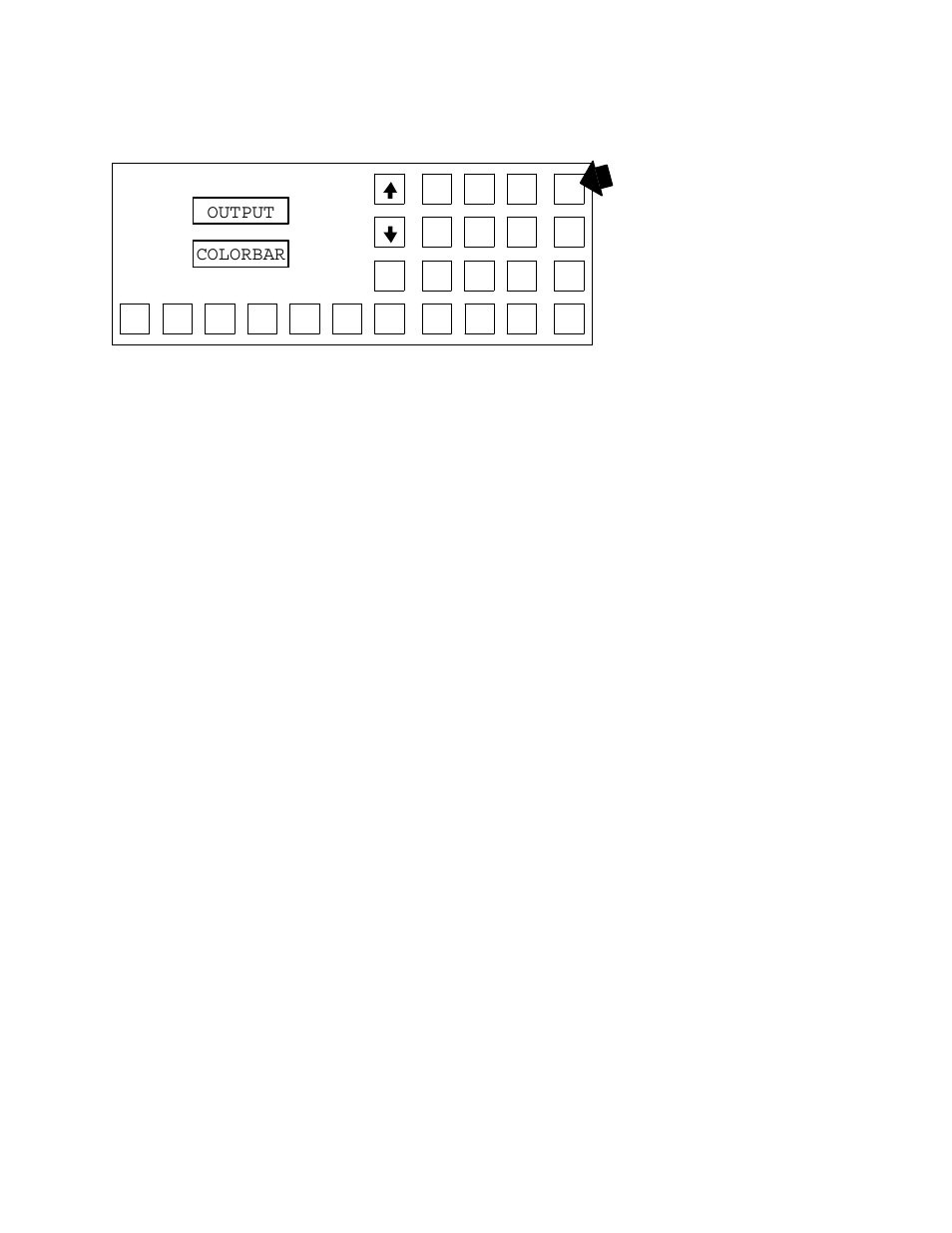 Destination selection, Cp 3830 dual configuration—dedicated output panel, Colorbar output | Grass Valley VM 3000 System Controllers v.7.4 User Manual | Page 509 / 787