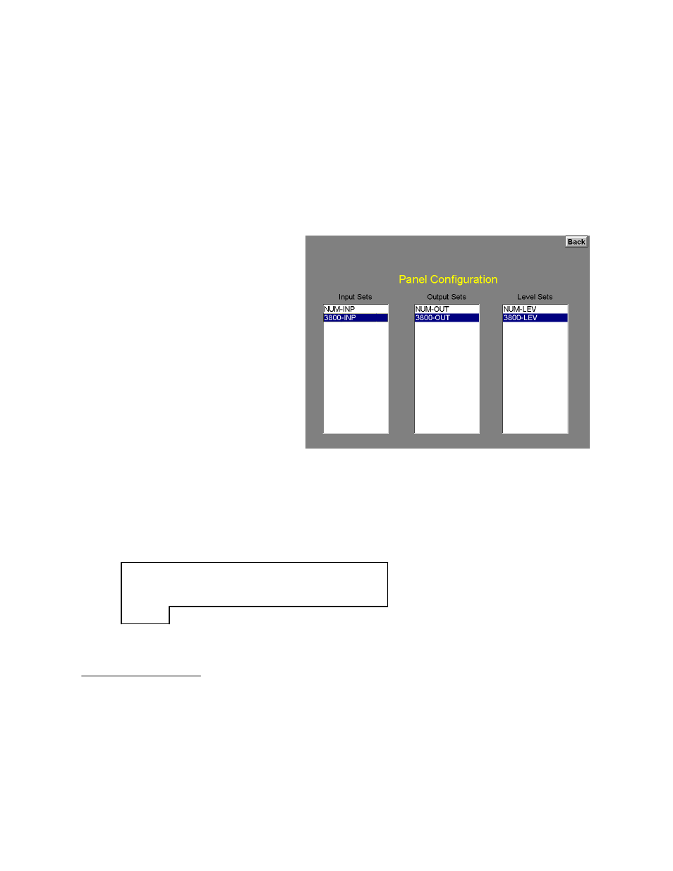 Panel configuration | Grass Valley VM 3000 System Controllers v.7.4 User Manual | Page 571 / 787