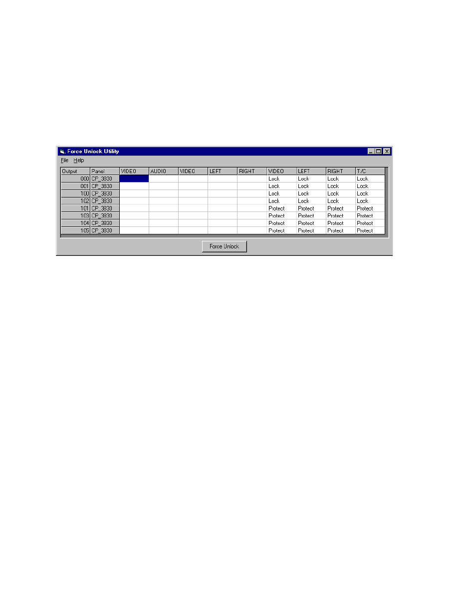 Section 11 - force unlock, Section 11 − force unlock, Display | Unlocking and unprotecting, Menus | Grass Valley VM 3000 System Controllers v.7.4 User Manual | Page 617 / 787