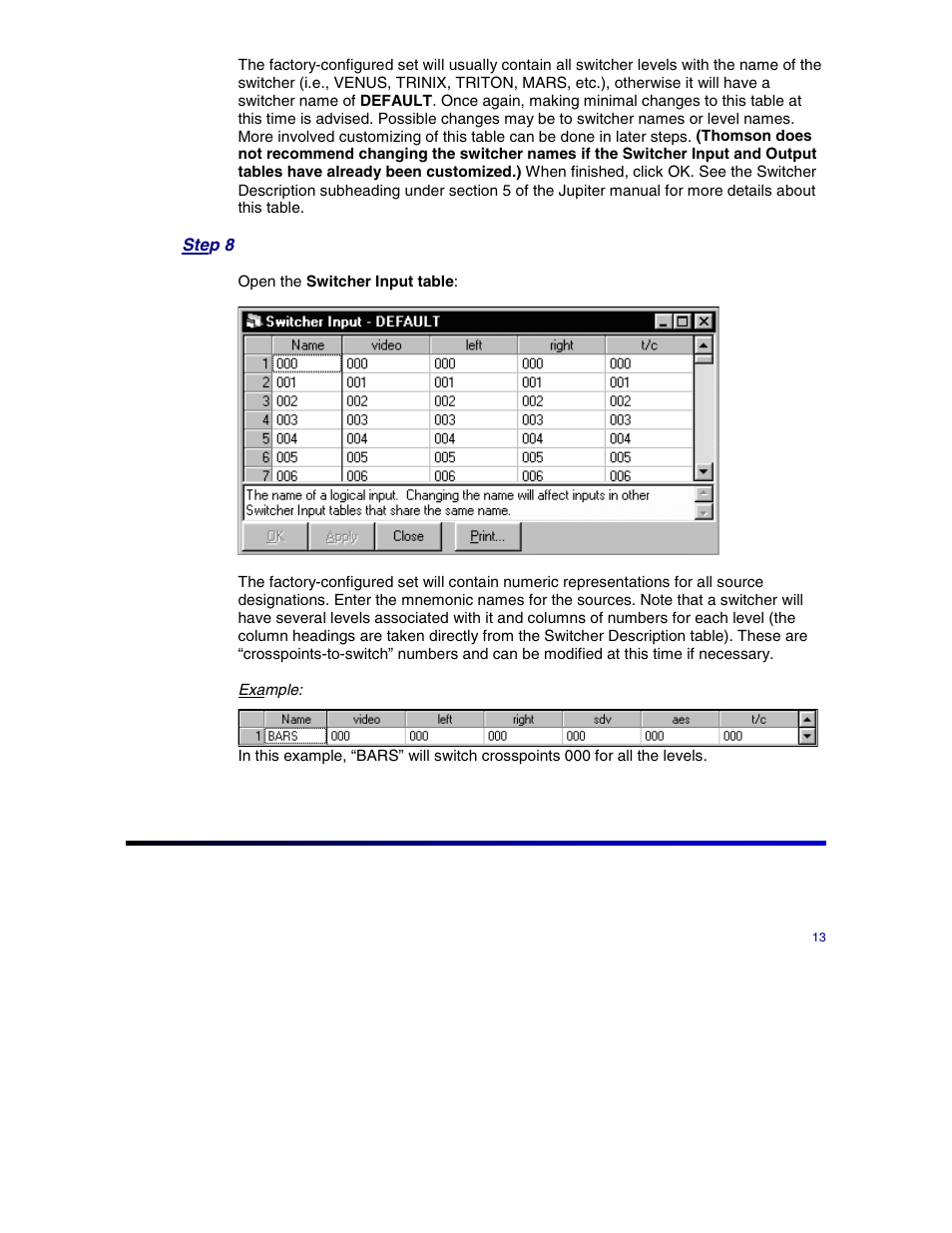 Grass Valley Jupiter Control System User Manual | Page 15 / 22