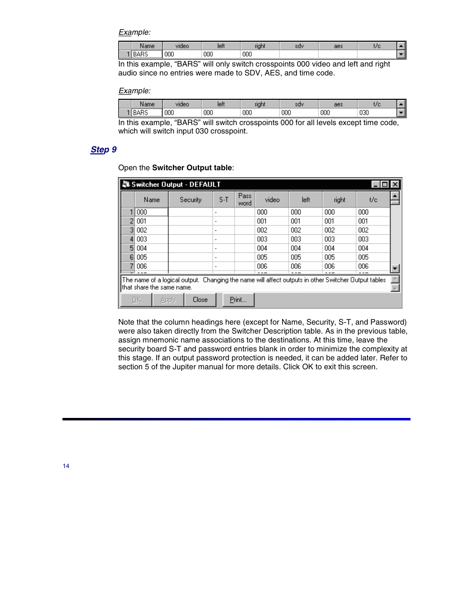 Grass Valley Jupiter Control System User Manual | Page 16 / 22