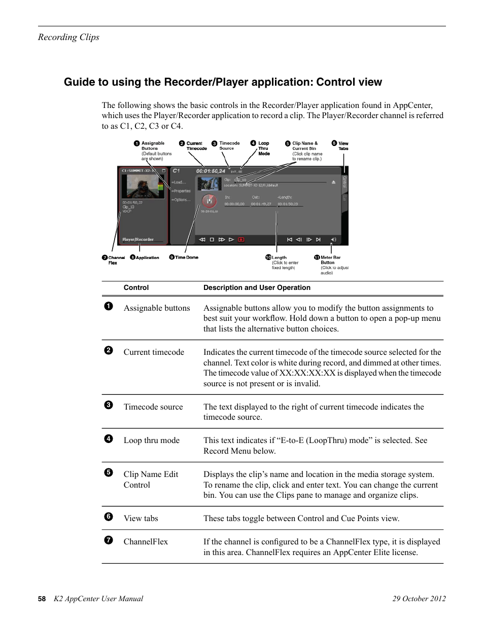 Grass Valley K2 AppCenter v.9.0 User Manual | Page 58 / 290