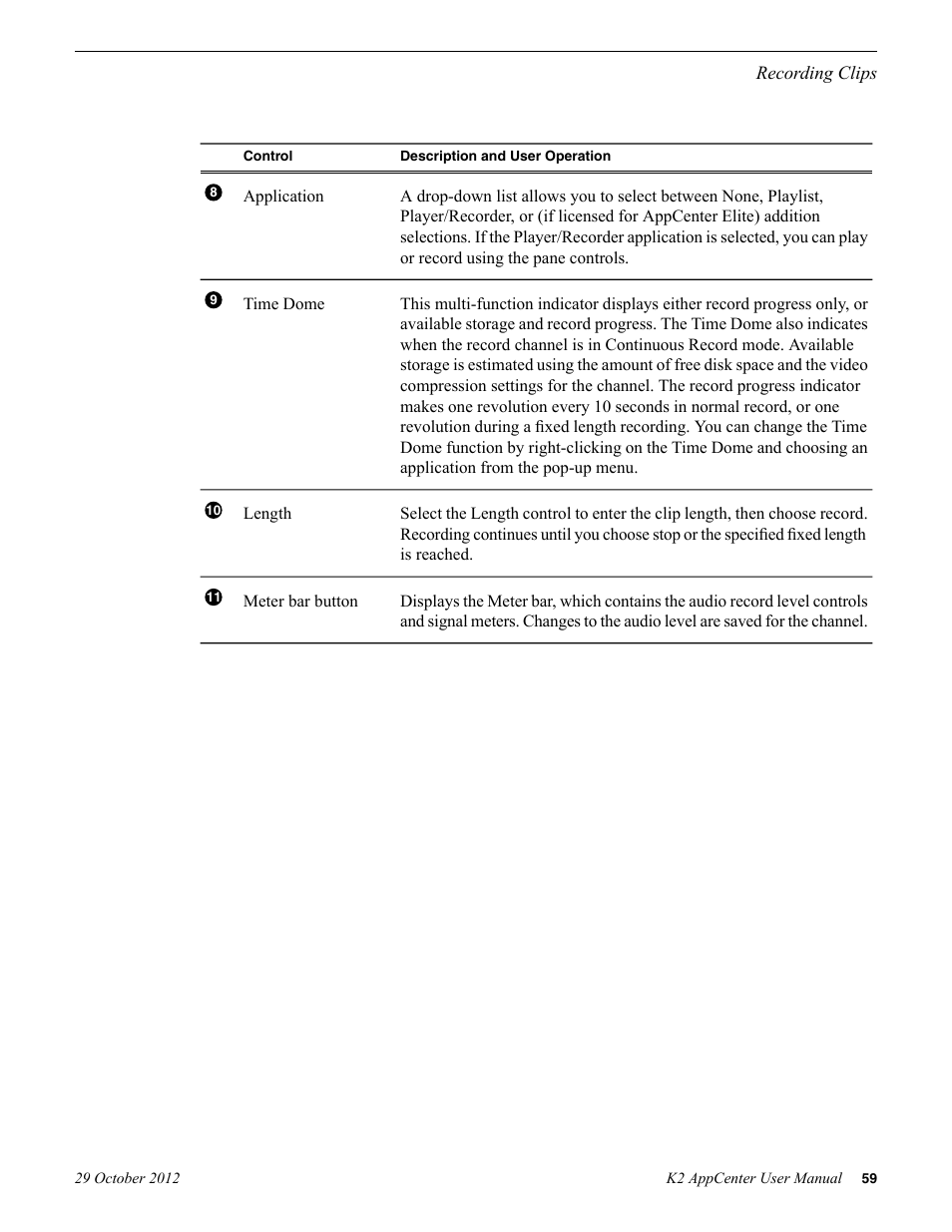 Grass Valley K2 AppCenter v.9.0 User Manual | Page 59 / 290