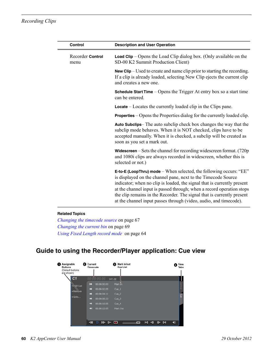 Grass Valley K2 AppCenter v.9.0 User Manual | Page 60 / 290