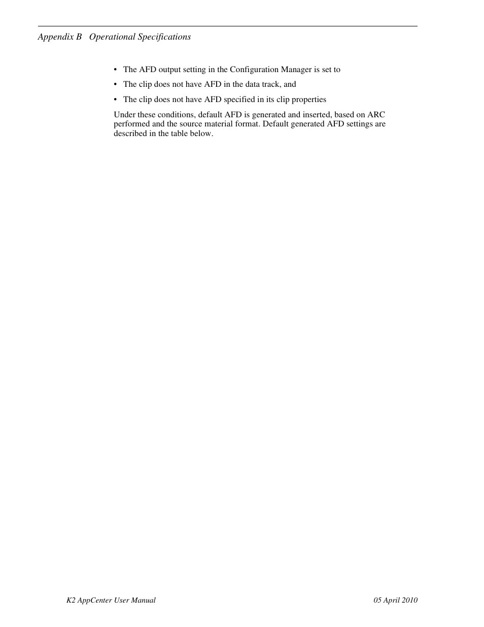 Grass Valley K2 AppCenter v.7.2 User Manual | Page 212 / 260