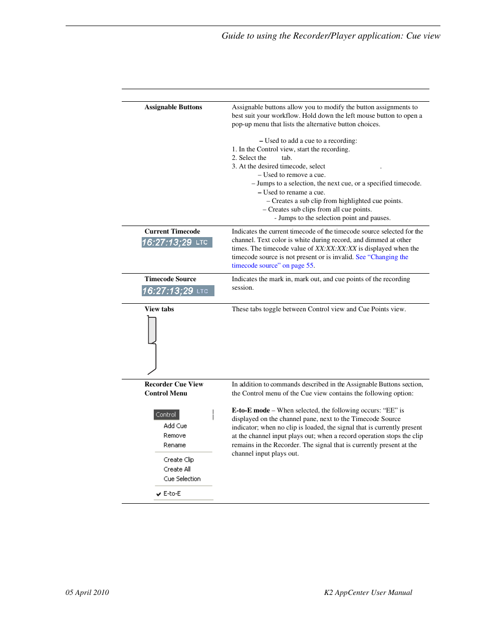 Grass Valley K2 AppCenter v.7.2 User Manual | Page 49 / 260
