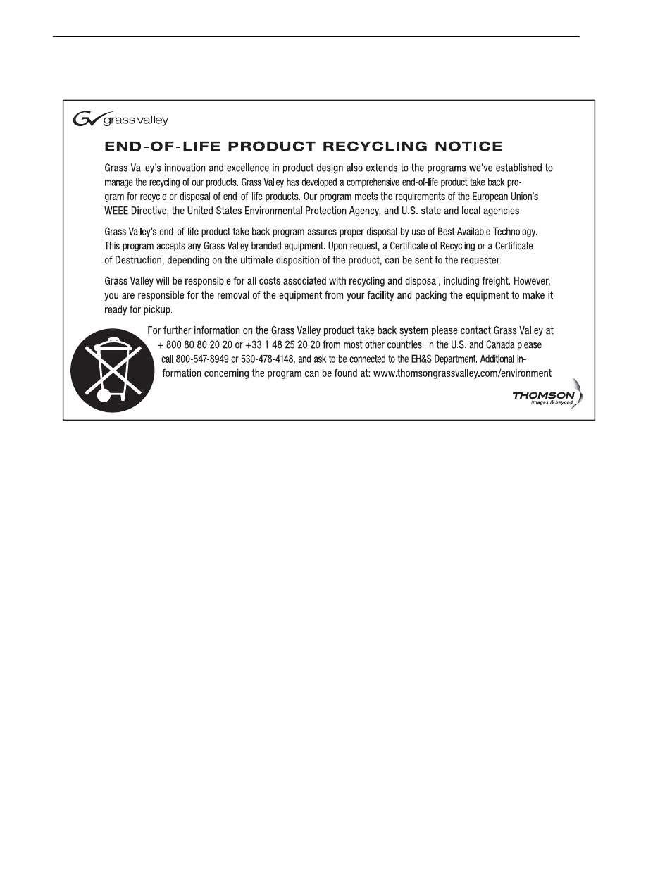 Grass Valley K2 ASI Media Client User Manual | Page 8 / 62