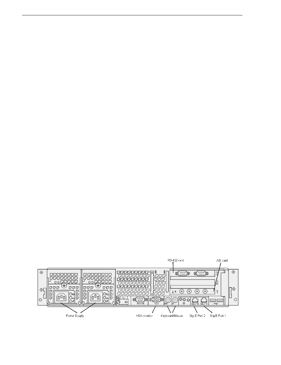 Hardware installation, Rack mounting, Front panel removal | Connecting system i/o ports | Grass Valley K2 ASI Media Client Installation User Manual | Page 22 / 40