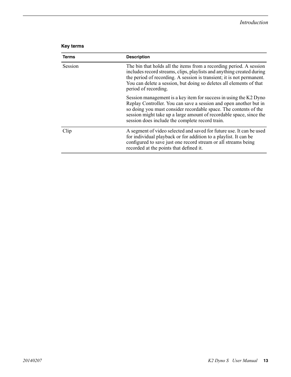 Grass Valley K2 Dyno S Replay Controller v.3.2 User Manual | Page 13 / 106