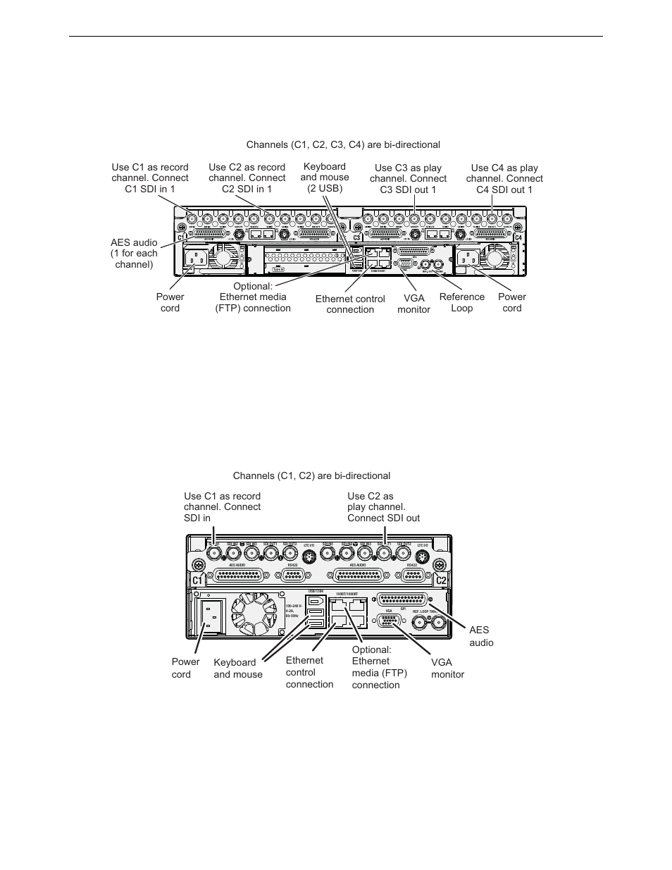 Cable k2 summit 3g client, Cable k2 solo, Cable k2 summit 3g client cable k2 solo | Grass Valley K2 Dyno S v.3.0 User Manual | Page 29 / 62