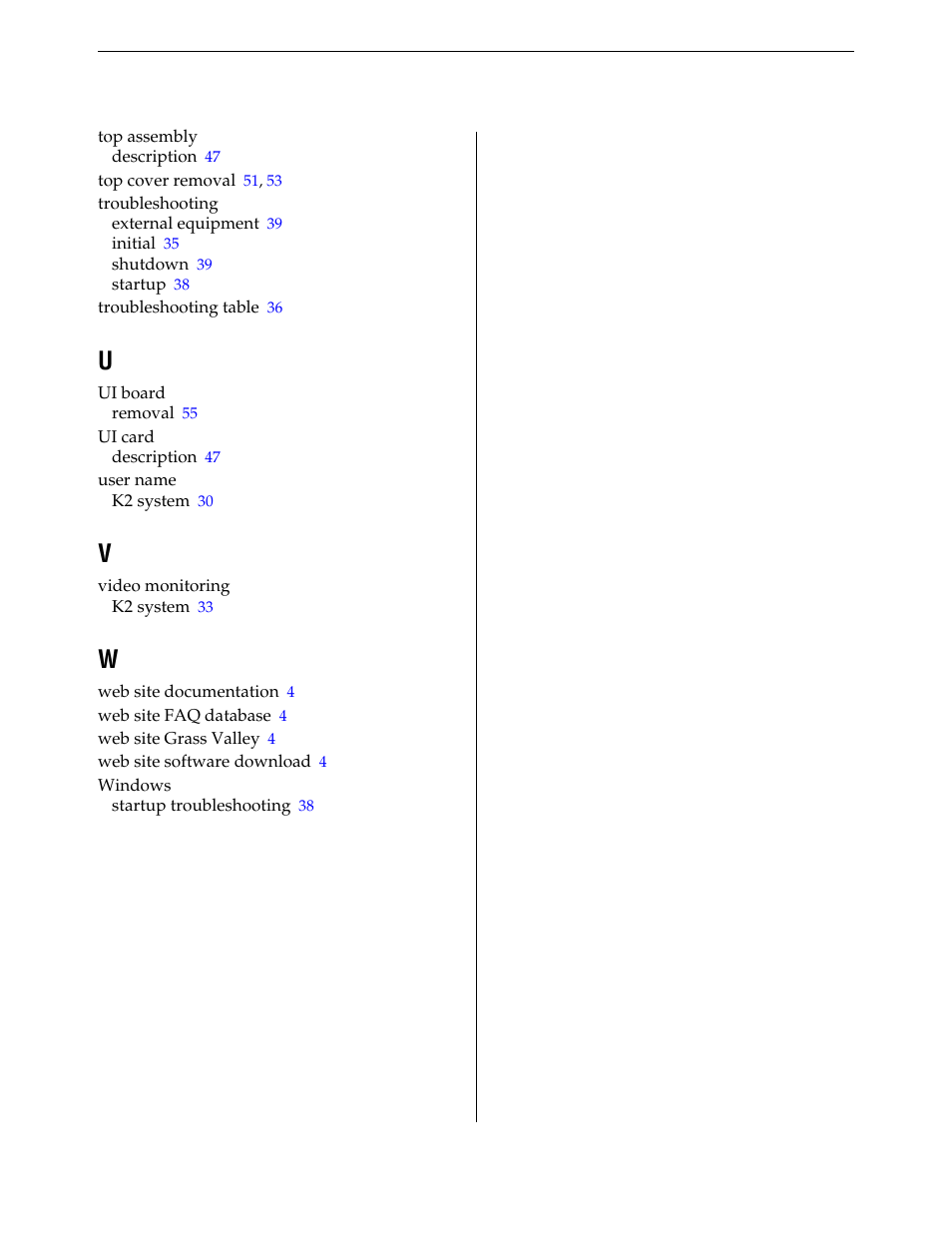 Grass Valley K2 Dyno S v.3.0 User Manual | Page 61 / 62