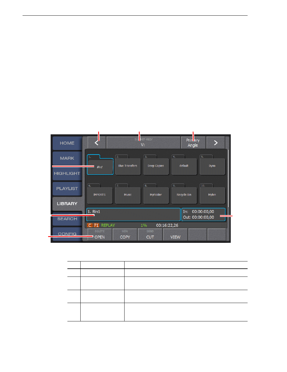 Components in the library screen | Grass Valley K2 Dyno v.2.0 User Manual | Page 76 / 114