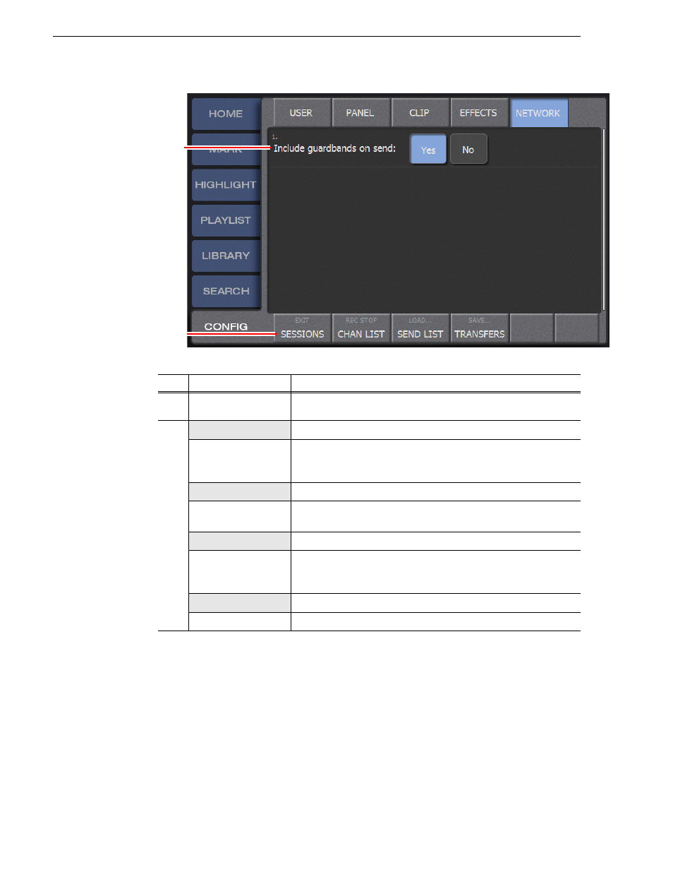 Mix effect settings, Chapter 9 settings | Grass Valley K2 Dyno v.2.0 User Manual | Page 92 / 114