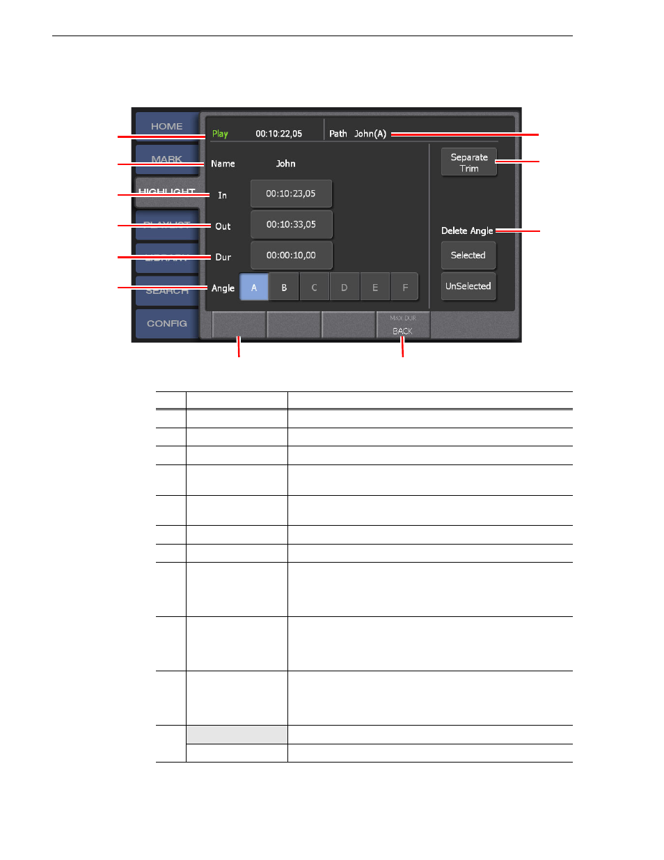 Chapter 6 highlight | Grass Valley K2 Dyno v.1.6 User Manual | Page 106 / 222