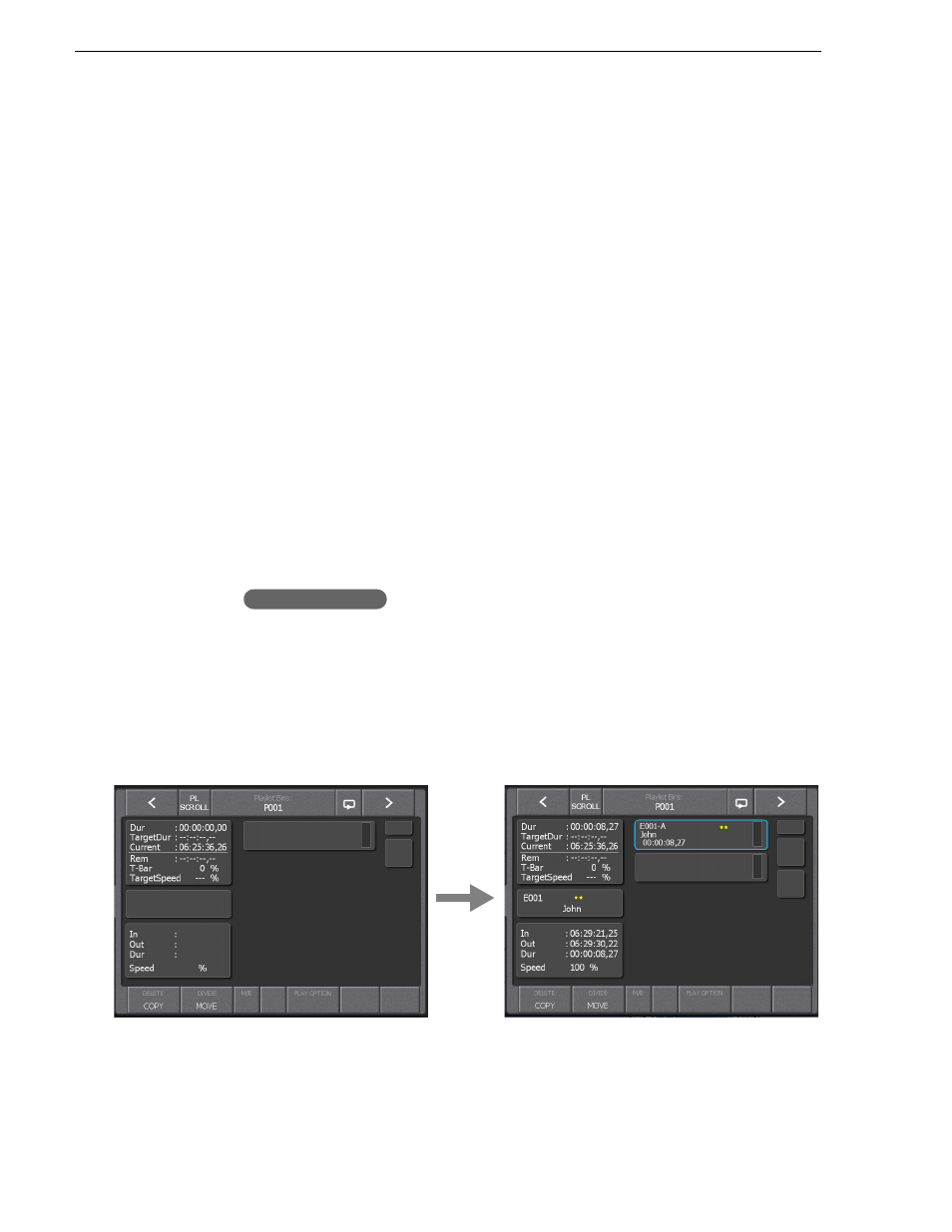 Storing and deleting scenes in a playlist, Storing events to a playlist | Grass Valley K2 Dyno v.1.6 User Manual | Page 120 / 222