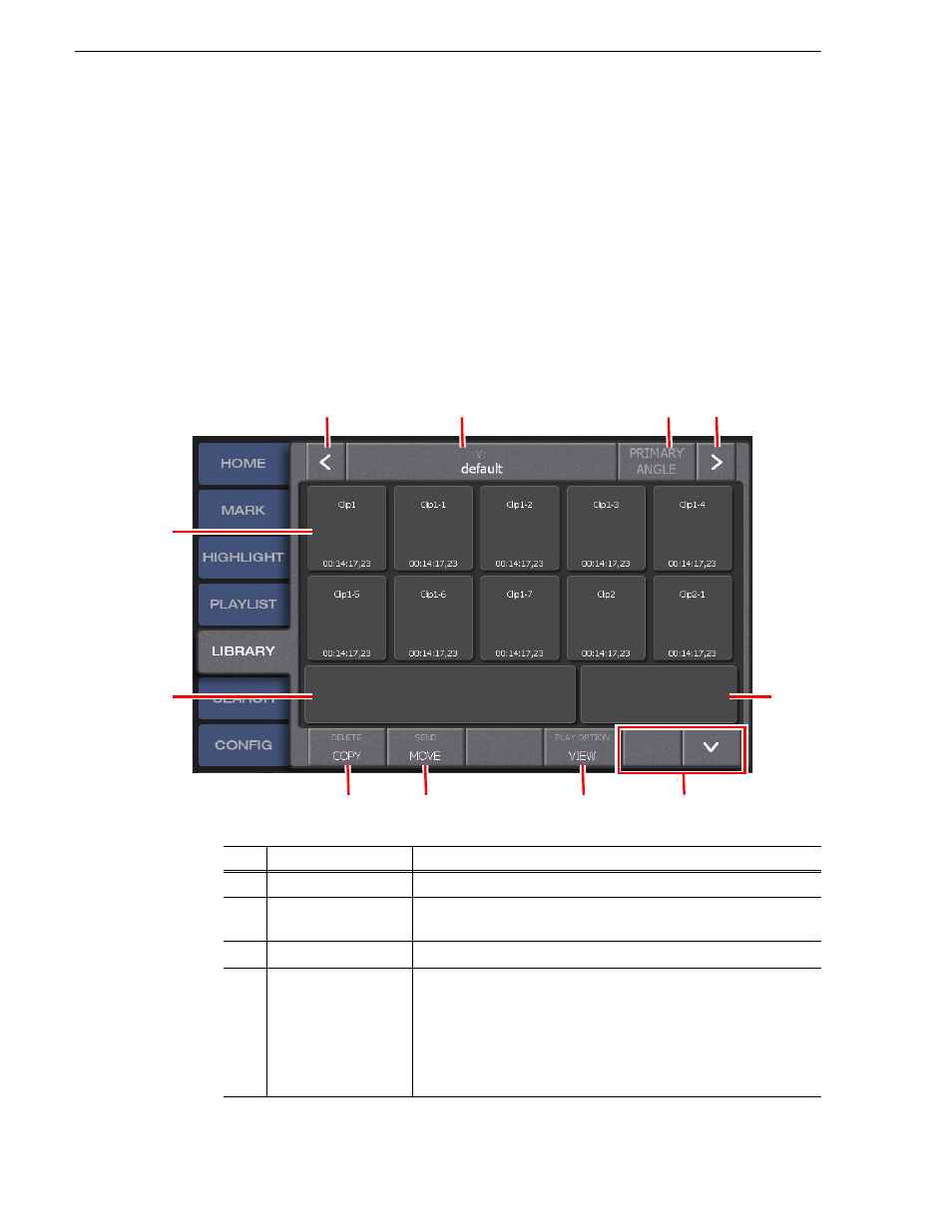 Components in the library screen | Grass Valley K2 Dyno v.1.6 User Manual | Page 142 / 222