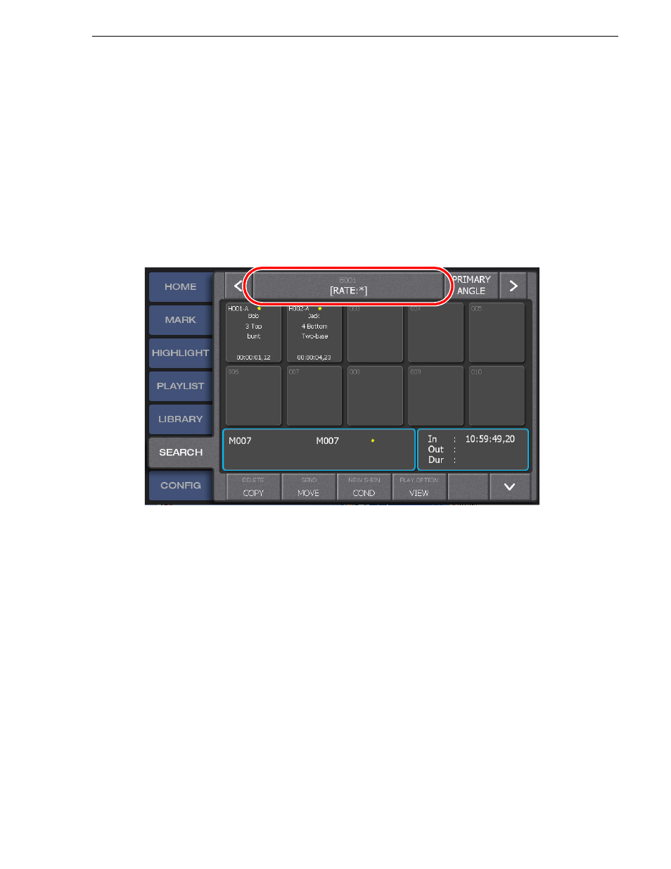 Setting multiple search conditions | Grass Valley K2 Dyno v.1.6 User Manual | Page 157 / 222