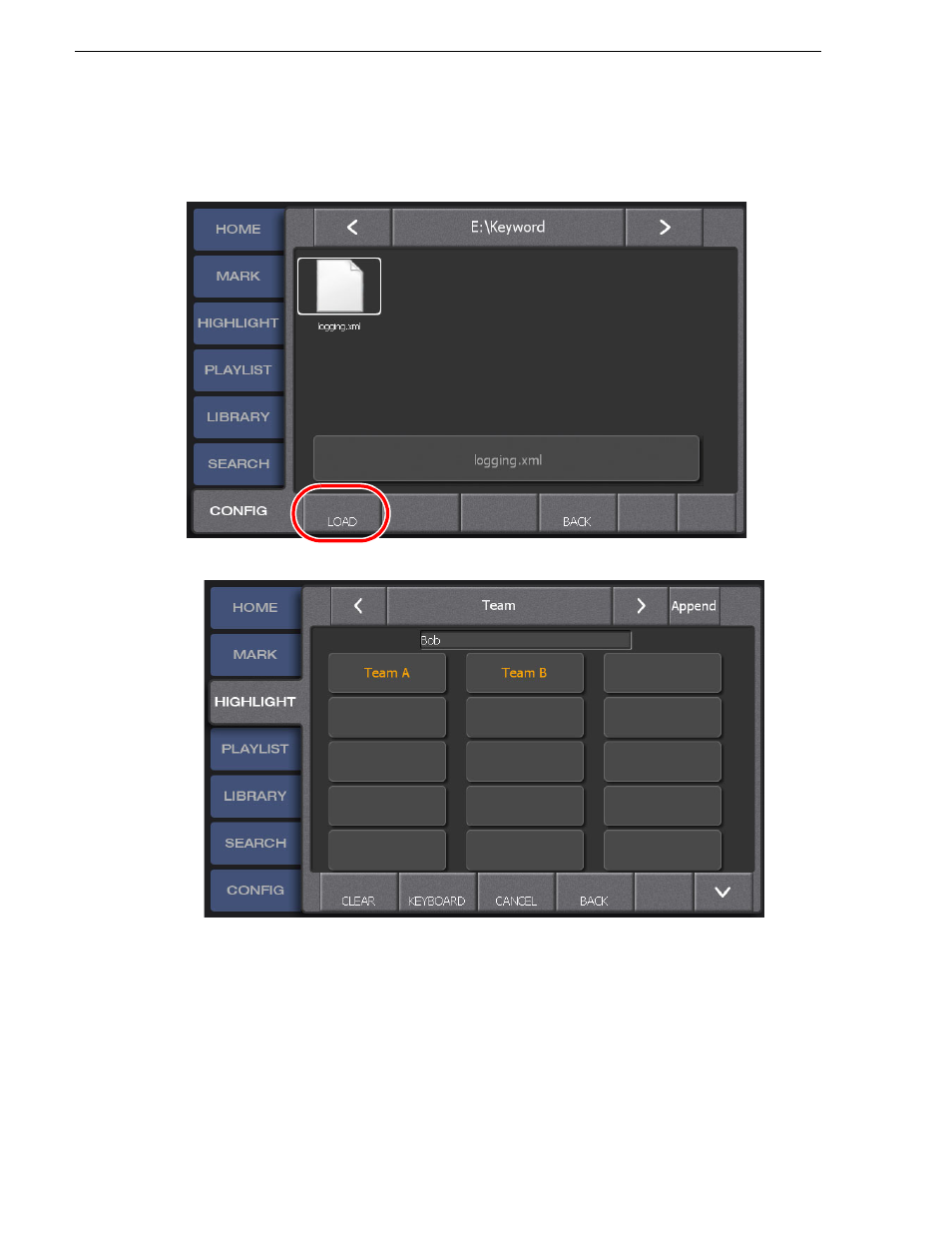 Exporting keywords or icons | Grass Valley K2 Dyno v.1.6 User Manual | Page 192 / 222