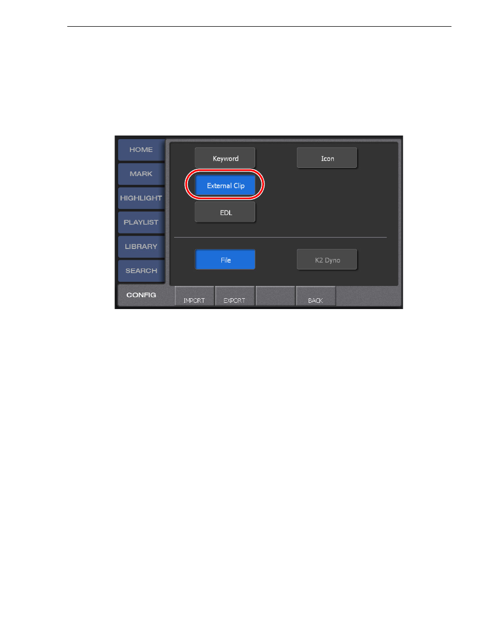 Restoring items by importing them | Grass Valley K2 Dyno v.1.6 User Manual | Page 197 / 222