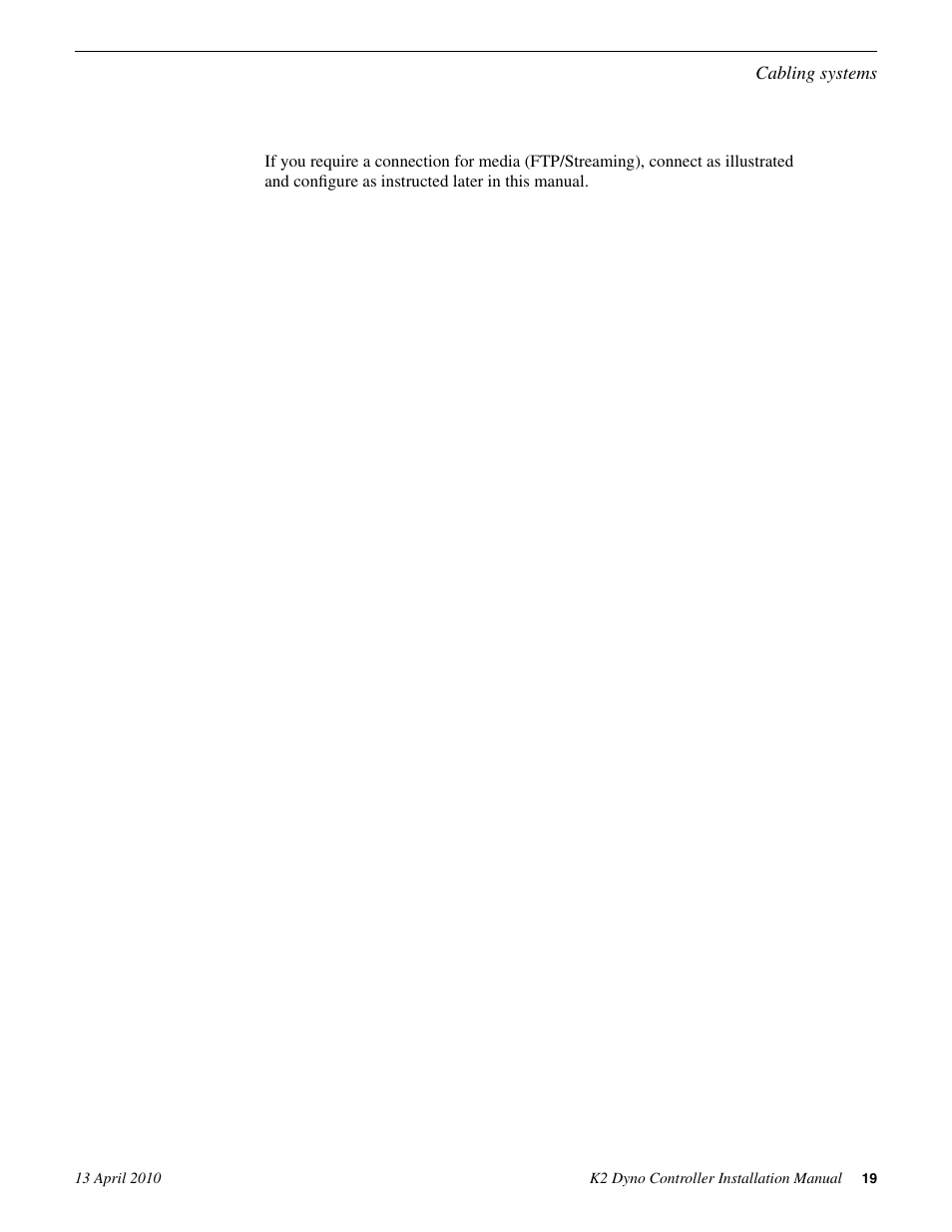 Grass Valley K2 Dyno Installation v.1.6 User Manual | Page 19 / 30