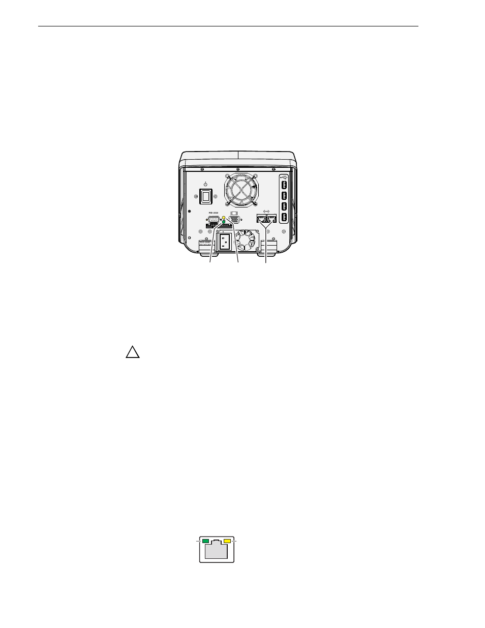 Status indicators, Rear panel indicators, Power led | Drive access led, Lan connector indicator codes | Grass Valley K2 Dyno Service Manual User Manual | Page 34 / 88