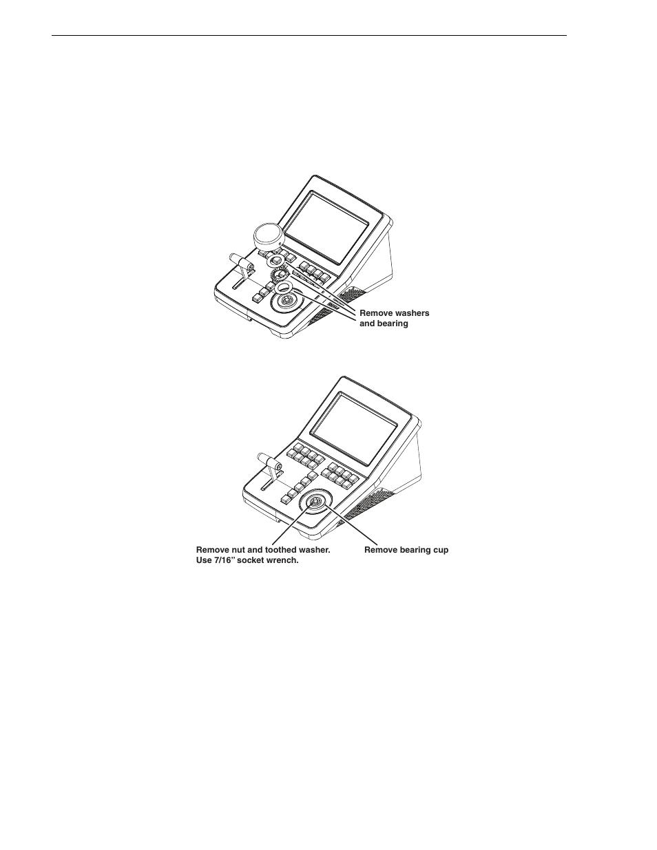 Job knob bearing assembly removal | Grass Valley K2 Dyno Service Manual User Manual | Page 62 / 88